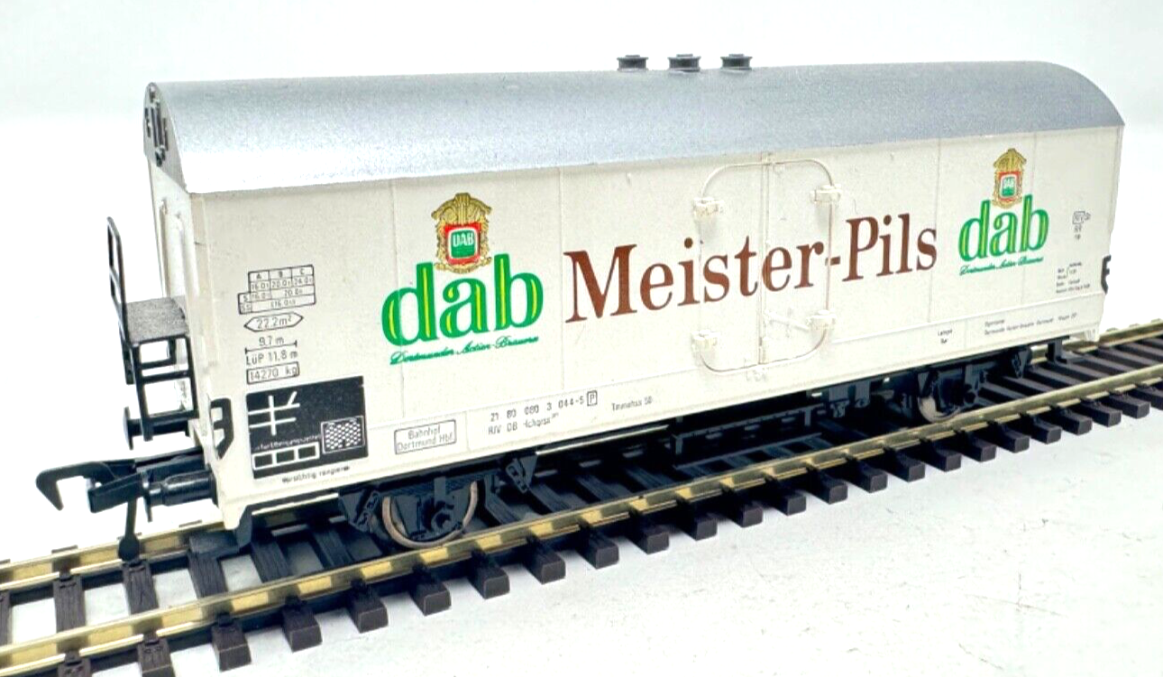 Fleischmann 5342 Kühl-/Bierwagen dab Meister-Pils - 080 3 044-5  - 1:87 H0 HO