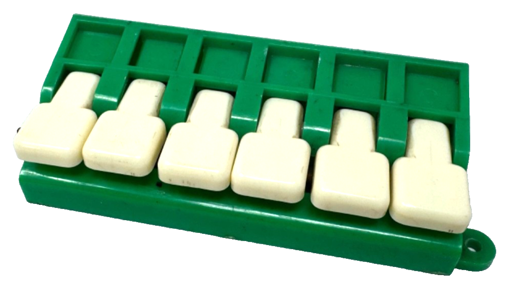 Berliner TT Bahnen - Zeuke Tastenpult - aneinanderreihbar grün HO H0 1:87