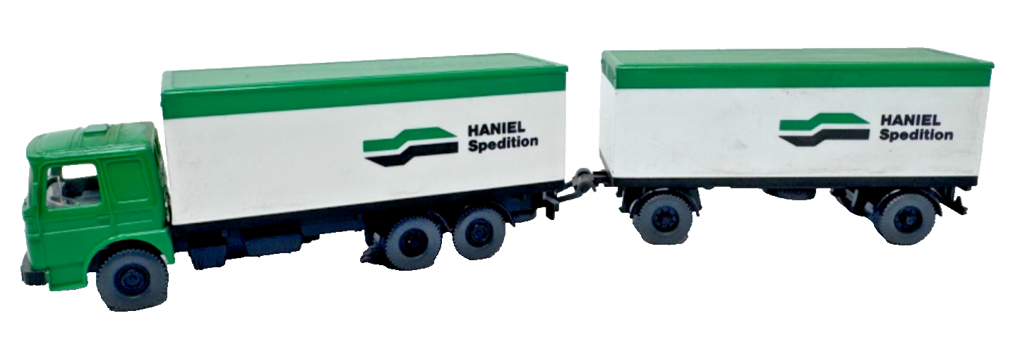 Wiking H0 MAN Büssing Hängerzug 3a/2a "Haniel Spedition" H0 H0 1:87