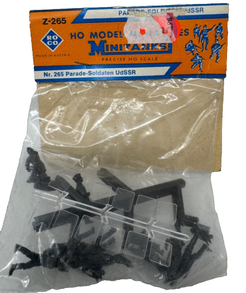 Roco H0 Z-265 Minitanks UdSSR Parade Soldaten 10 Stück  H0 HO 1:87 in OVP