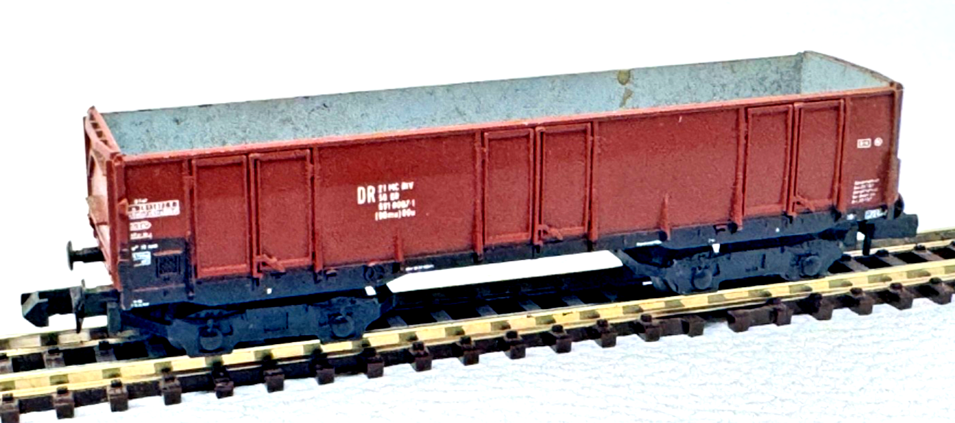Piko N 5/4142-01 Offener Güterwagen Hochbordwagen 591-8087-1 DR - N - 1:160 Piko N 5/4142-01 Offener Güterwagen Hochbordwagen 591-8087-1 DR - N - 1:160