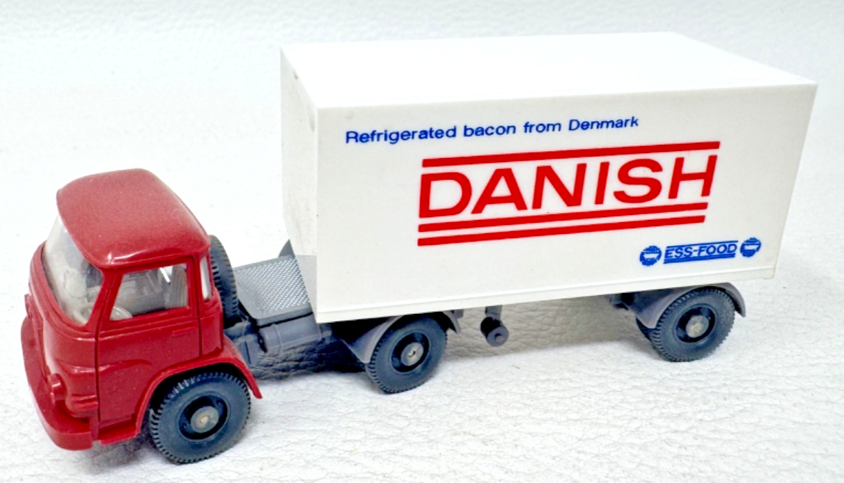 Wiking 577 MAN 415 Container-Sattelzug DANISH  - H0 HO 1:87