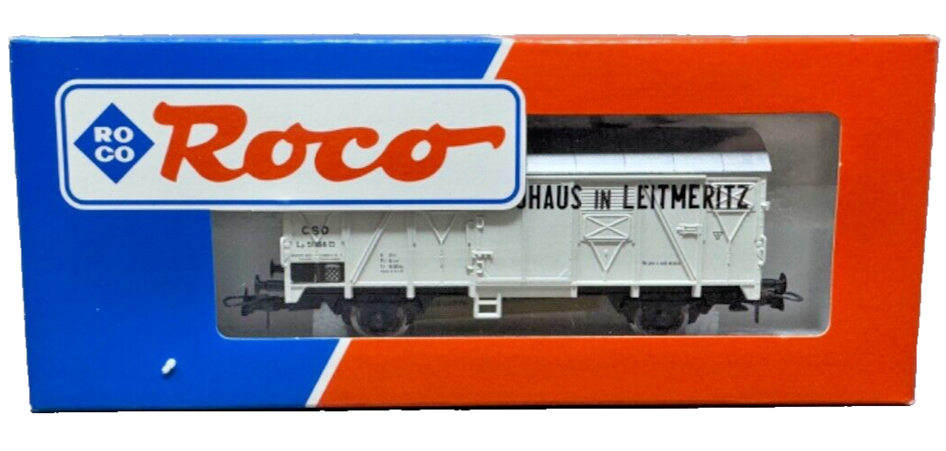 Roco gedeckter Güterwagen "Bürgerliches Bräuhaus" 511166 CSD - H0 HO 1:87 Roco gedeckter Güterwagen "Bürgerliches Bräuhaus" 511166 CSD - H0 HO 1:87