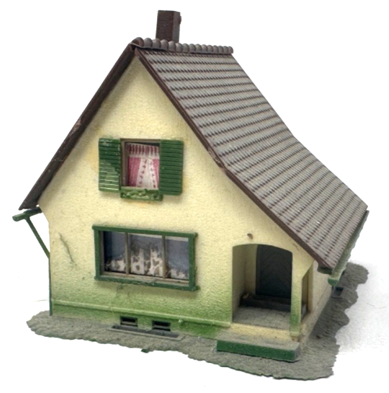 Faller H0 B-204 Kleines Einfamilienhaus 9,8 x 8 x 7,9 cm HO H0 1:87