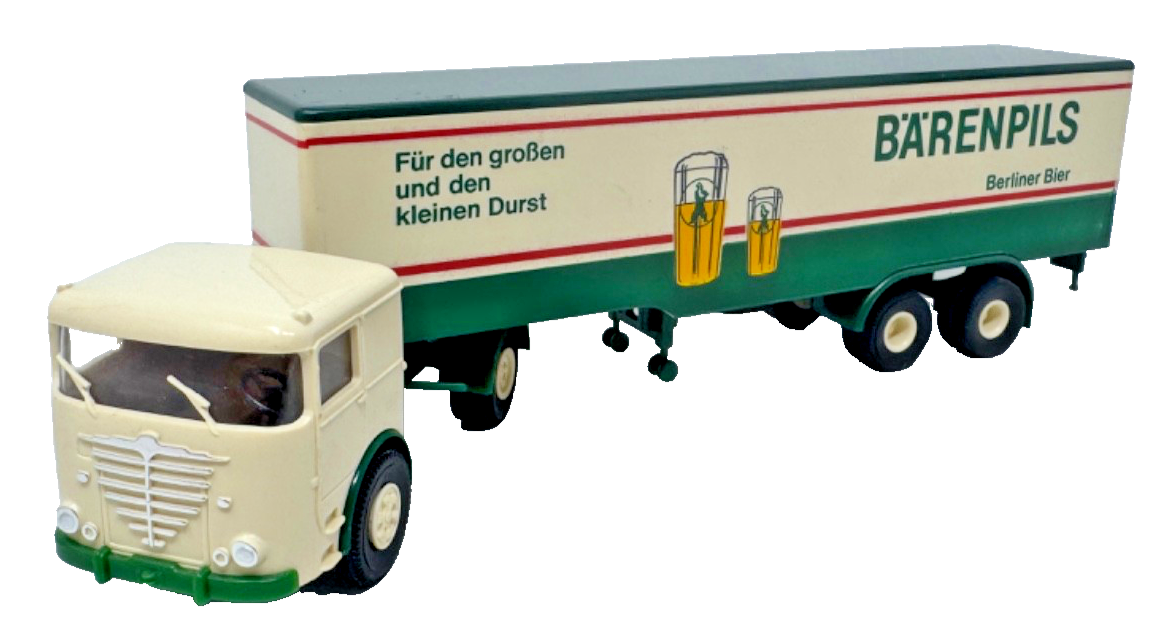 Brekina H0 7911 Büssing LS 11 Sattelzug Berliner Bier Bärenpils - 1:87 H0 HO