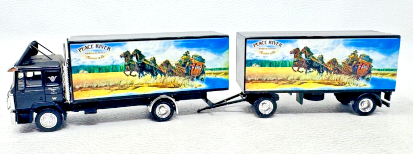 herpa H0 MAN F90 Hängerzug "Peace River Gebr. Winkler Norderstedt" HO H0 1:87