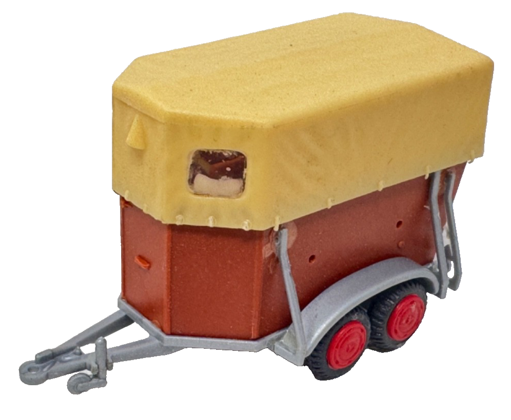 Preiser 1160 H0 Pferdetransporter Böckmann Typ T II  fertiger Bausatz H0 HO 1:87