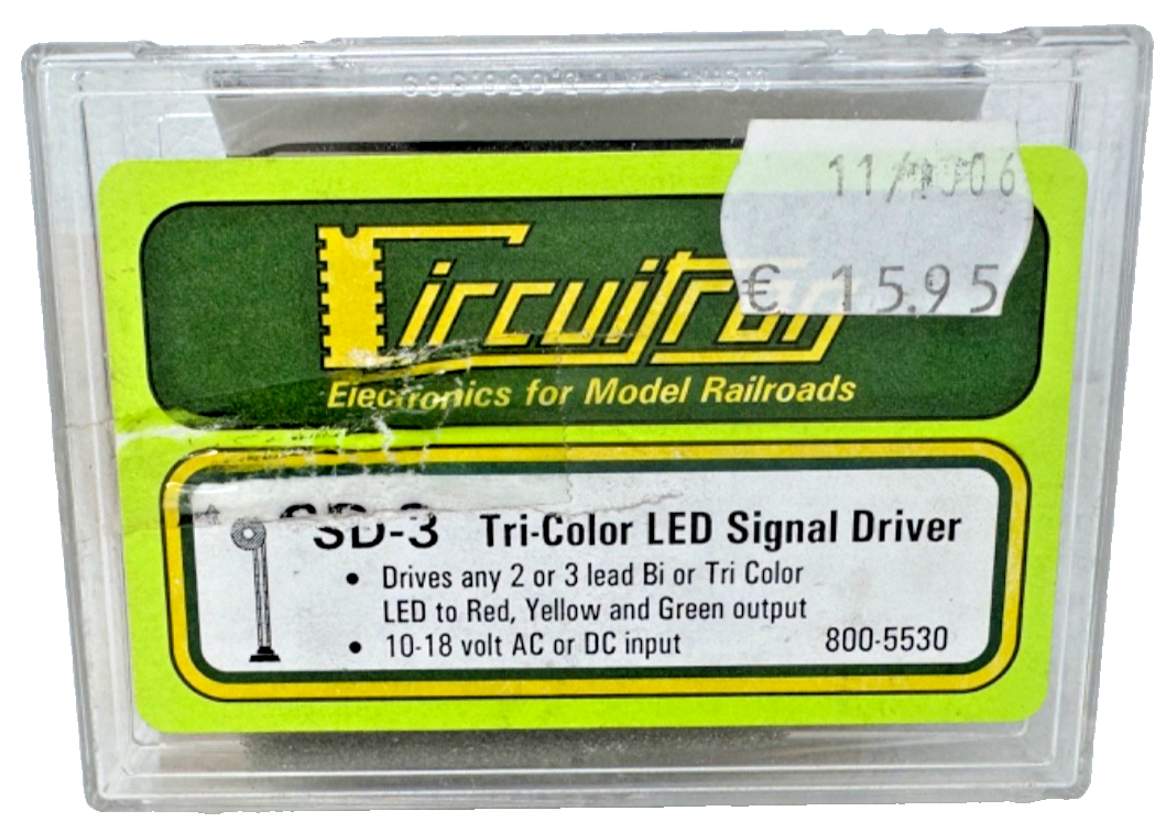 Circuitron - 800-5530 - SD-3 - Signal Driver - 2/3 Color - 10-18 V - AC/DC OVP