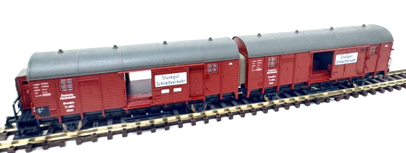Fleischmann N 8306 K Leig-Wageneinheit - Stückgut Schnellverkehr DRG - N - 1:160