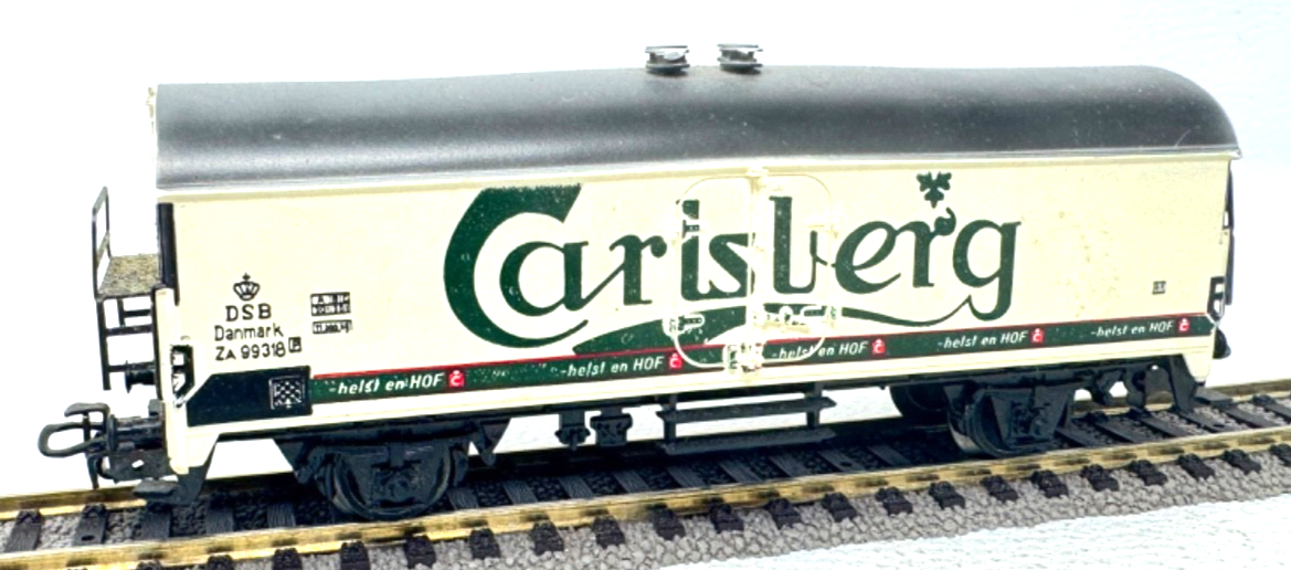 Märklin 4636 Dänischer Bierwagen DSB - 99318 - Carlsberg 1964 - 1:87 HO H0