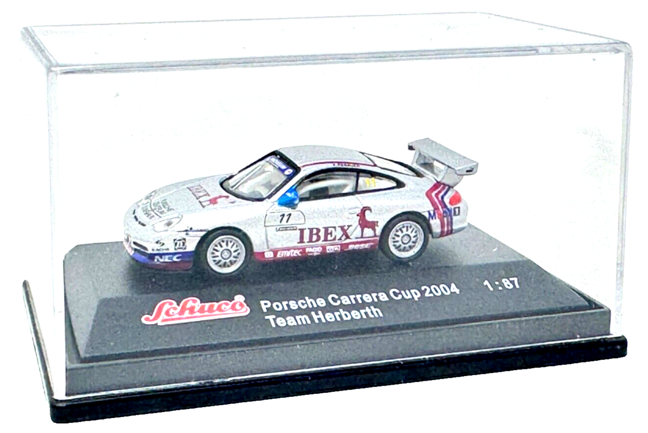 Schuco 1:87 - 21947 Porsche Carrera Cup 2004 Team Herberth - in PC-Box H0 / HO