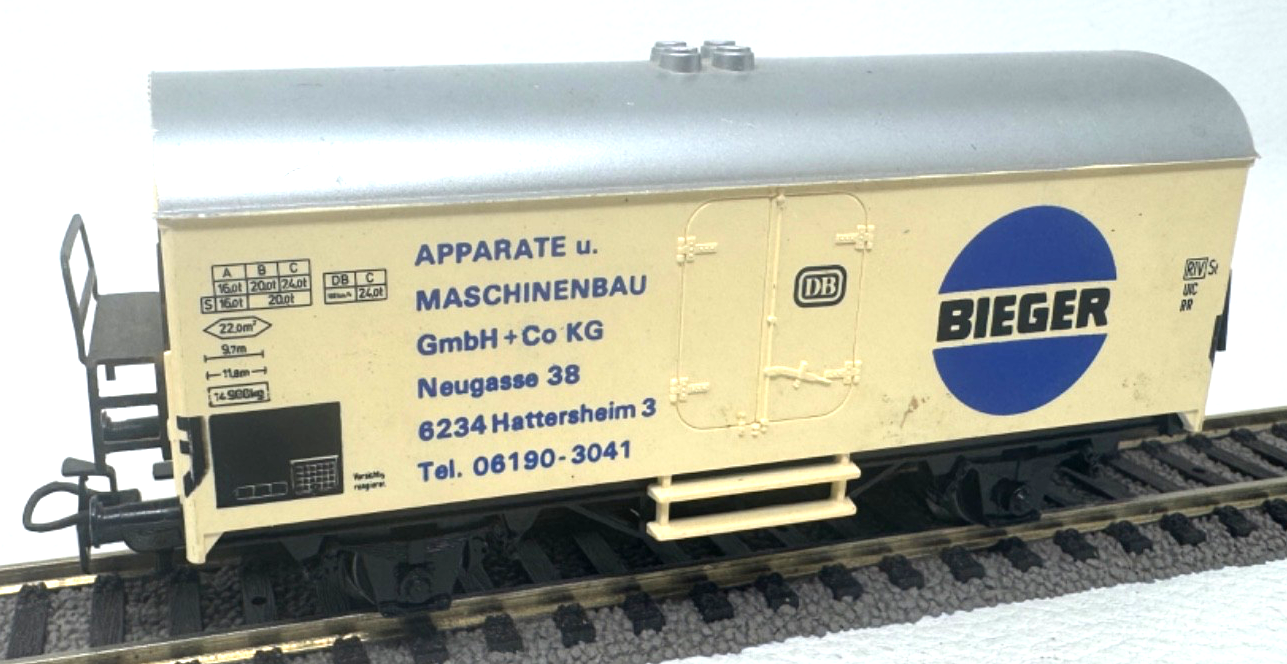 Märklin H0 4415 Bieger Apparate  blaues Logo - HO H0 1:87 in OVP