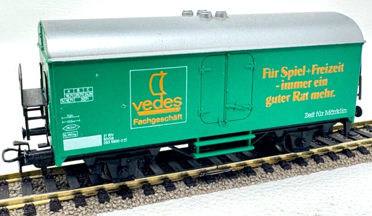 Märklin Telezug Güterwagen "Vedes Fachgeschäft" - 083 5800-2 - 1:87 H0 HO