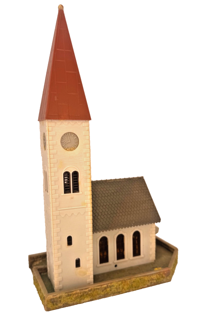 Faller B-238 Kirche - Dorfkirche  14,4 x 9 x 22,4 cm - H0 HO 1:87