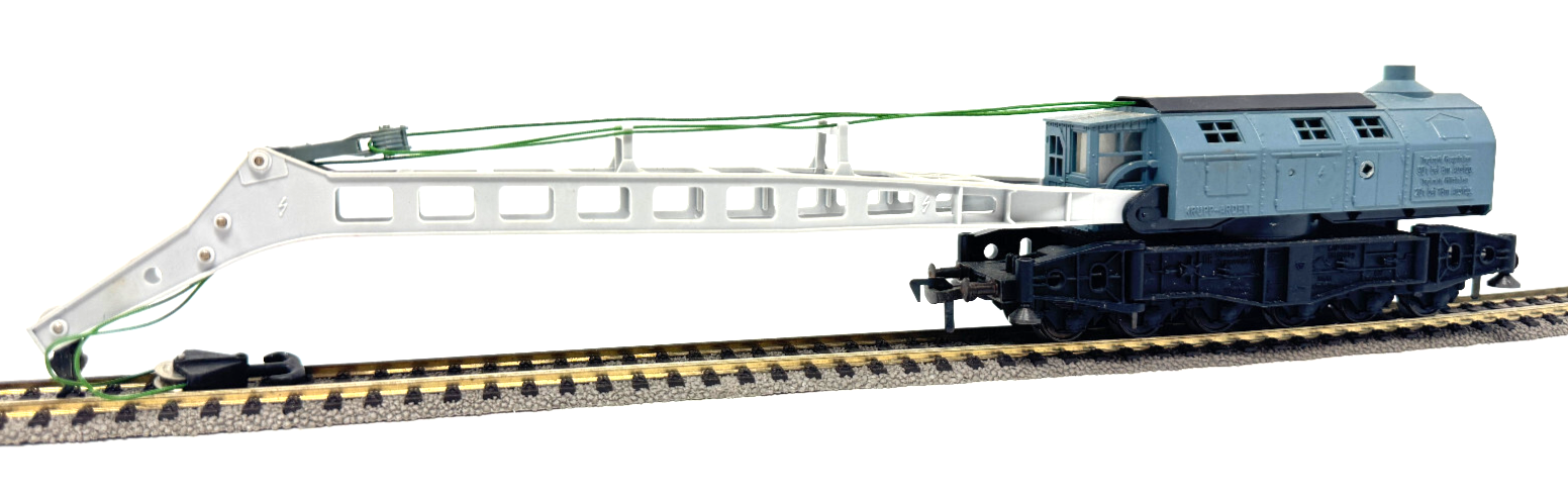 Fleischmann 5595 - 90 t Dampfkranwagen der DB - H0 HO 1:87 Fleischmann 5595 - 90 t Dampfkranwagen der DB - H0 HO 1:87