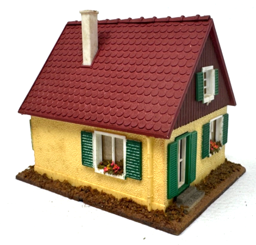 Wiad H0 1002 Siedlungshaus 50er Jahre Holzplatte /Kunststoff H0 HO 1:87