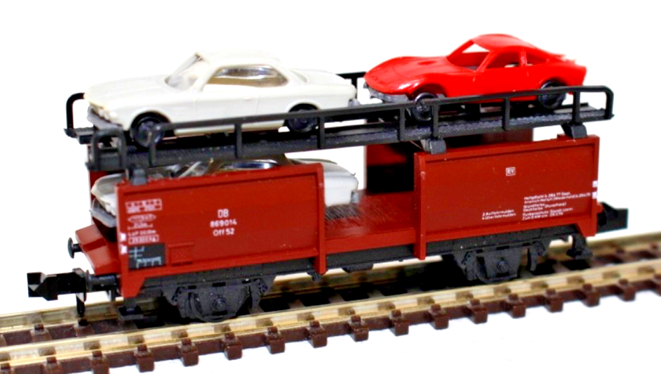 Minitrix N 13533 Güterwagen Doppelstock Autotransportwagen 869014 N 1:160