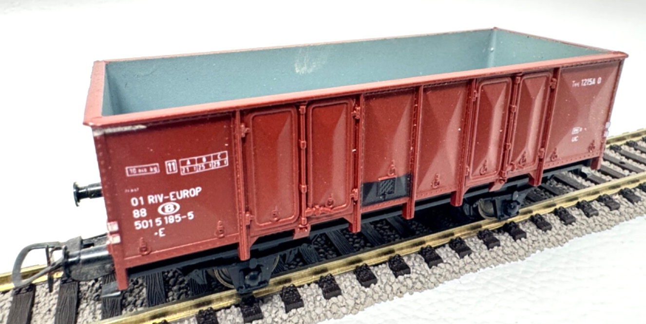 Piko H0 Offener Güterwagen Hochbordwagen - B - 501 5 185-5 - H0 HO 1:87