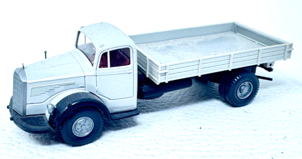 Wiking H0 895 01 22 Mercedes Benz L 6600 Pritschenkipper grau H0 HO 1:87