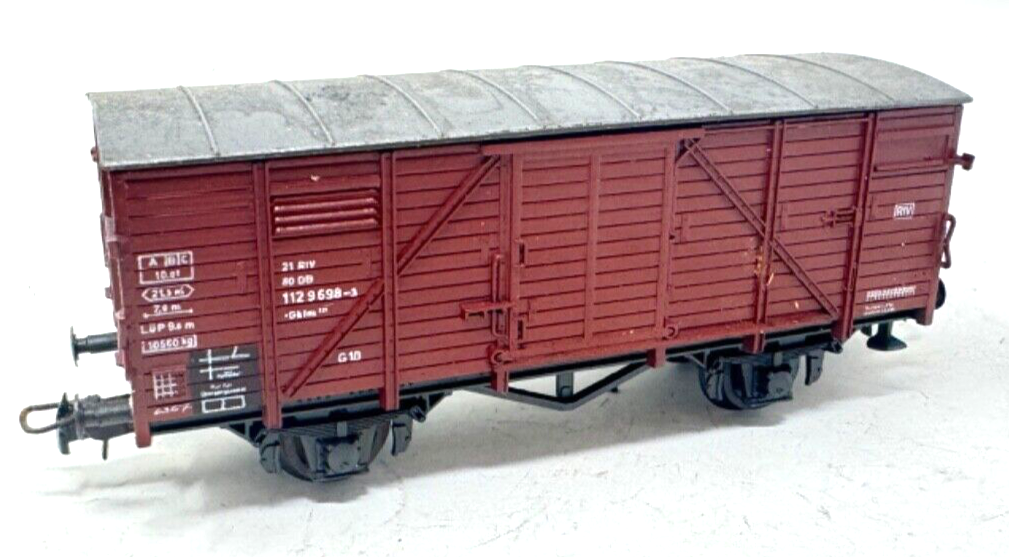 Roco 4301 gedeckter Güterwagen DB G10 Gklm 1129698-3 - 1:87 HO H0