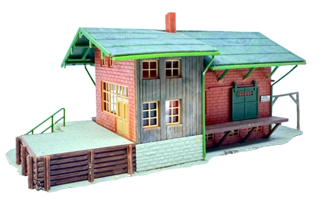 Faller B-154 H0 Güterbahnhof Talhausen - fertig gebauter Bausatz H0 HO 1:87 Faller B-154 H0 Güterbahnhof Talhausen - fertig gebauter Bausatz H0 HO 1:87
