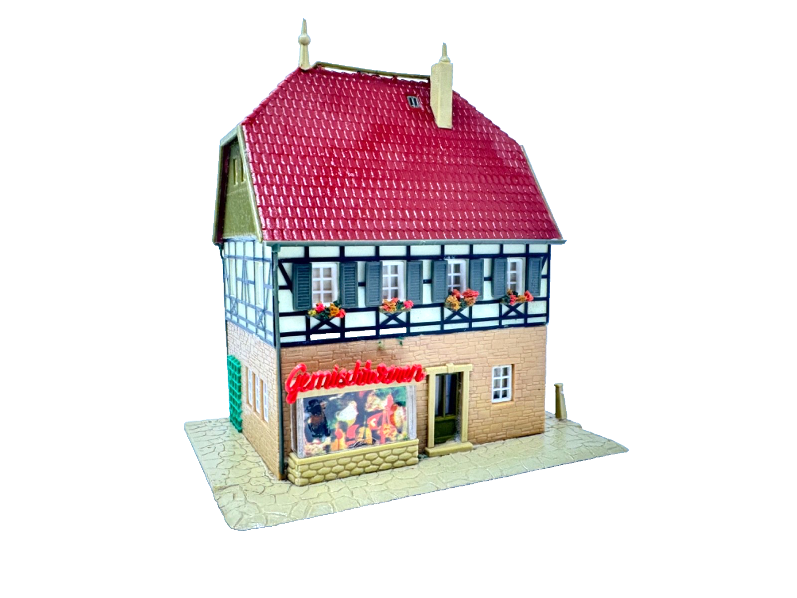 Vero H0 54 57370/129/648 Stadthaus mit Laden Gemischtwaren H0 HO 1:87
