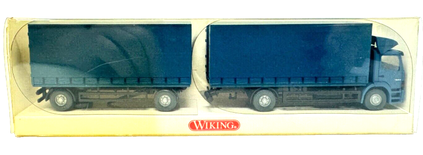 Wiking 5640138 HO 1:87 MB Atego Gardinenplanenlastzug HO H0 1:87 NEU OVP