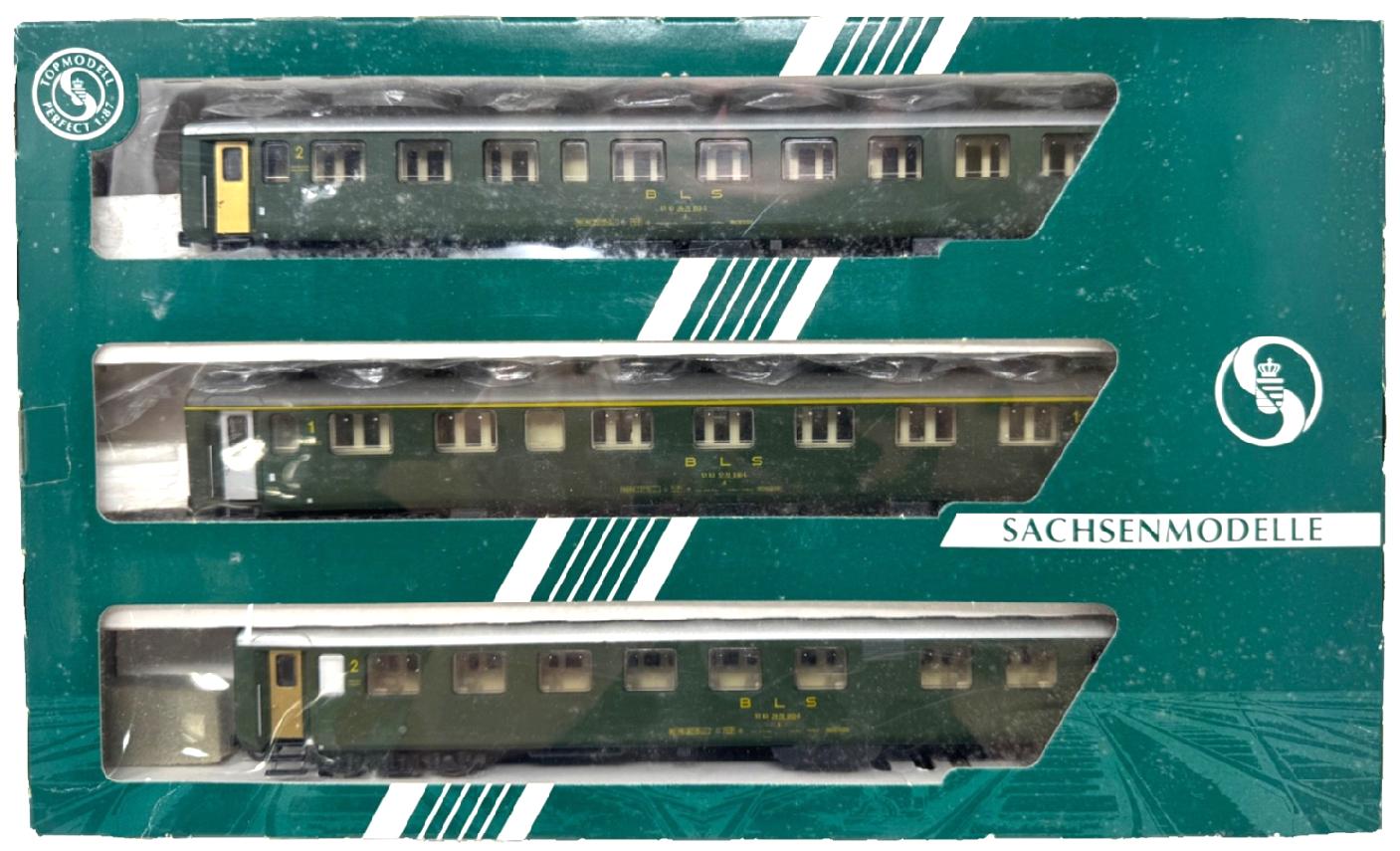Sachsenmodelle 14017 Schwere Schlieren BLS - Set - DB - HO H0 1:87 in OVP
