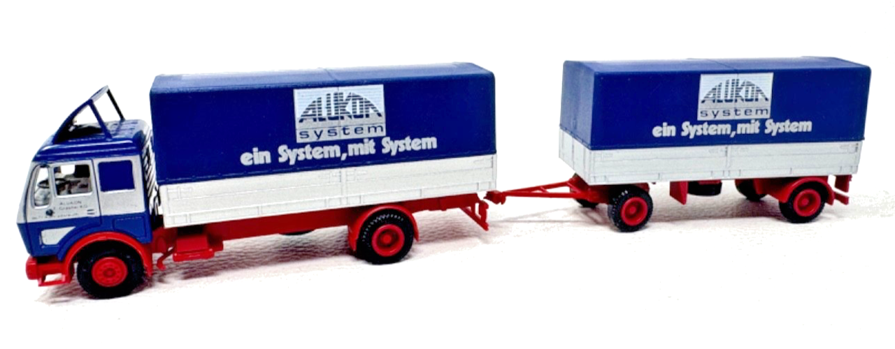 herpa 811324 H0 LKW Mercedes-Benz NG Planen-Hängerzug "Alukon"- HO H0 1:87 herpa 811324 H0 LKW Mercedes-Benz NG Planen-Hängerzug "Alukon"- HO H0 1:87