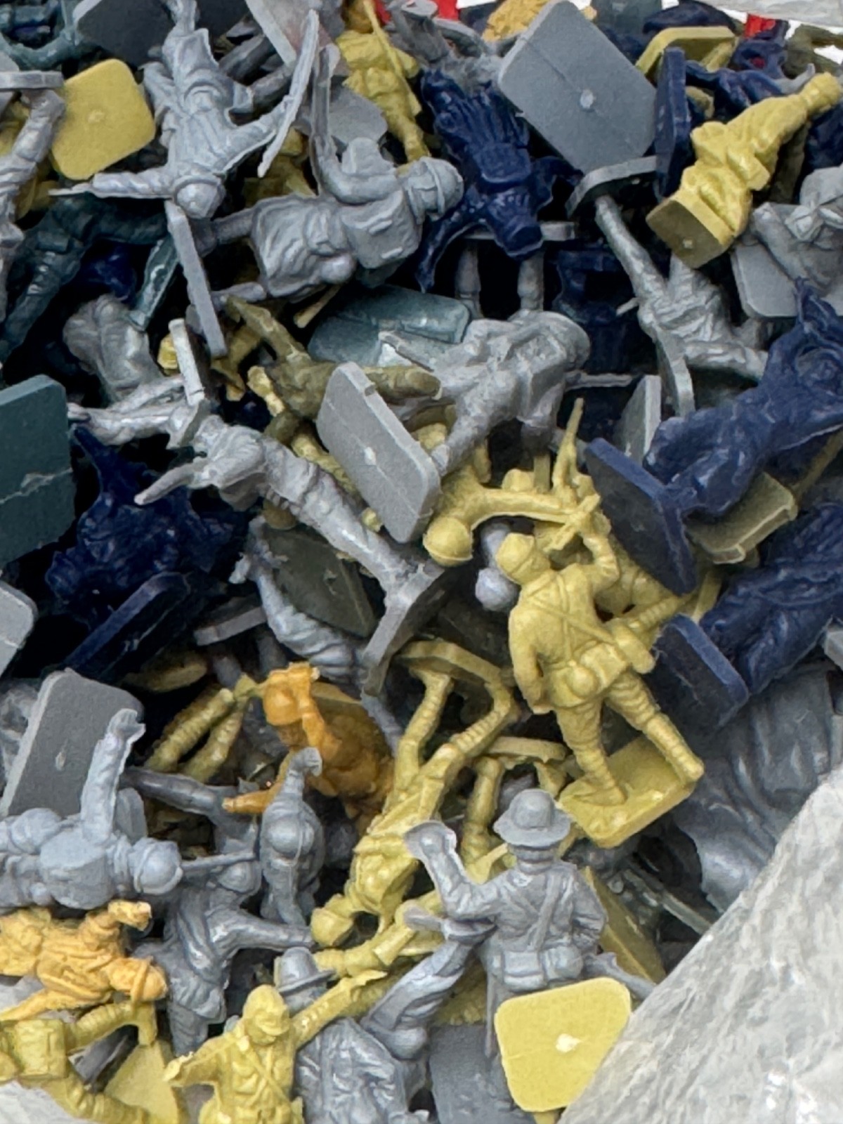 H0 Minitanks Riesiges Soldaten Figuren Konvolut - bunt gemischt - H0 HO 1:87