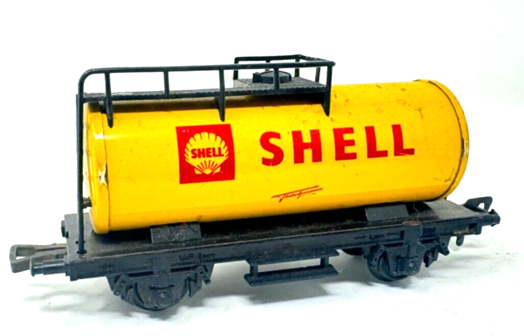 Fleischmann H0 Güterwagen Kesselwagen LÜP RIV Shell DB / Blech HO H0 1:87