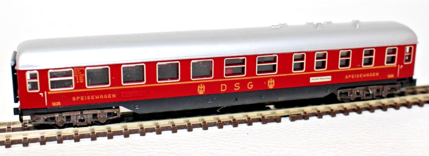 Minitrix N 3012 Personenwagen Speisewagen 1225 DSG - N 1:160