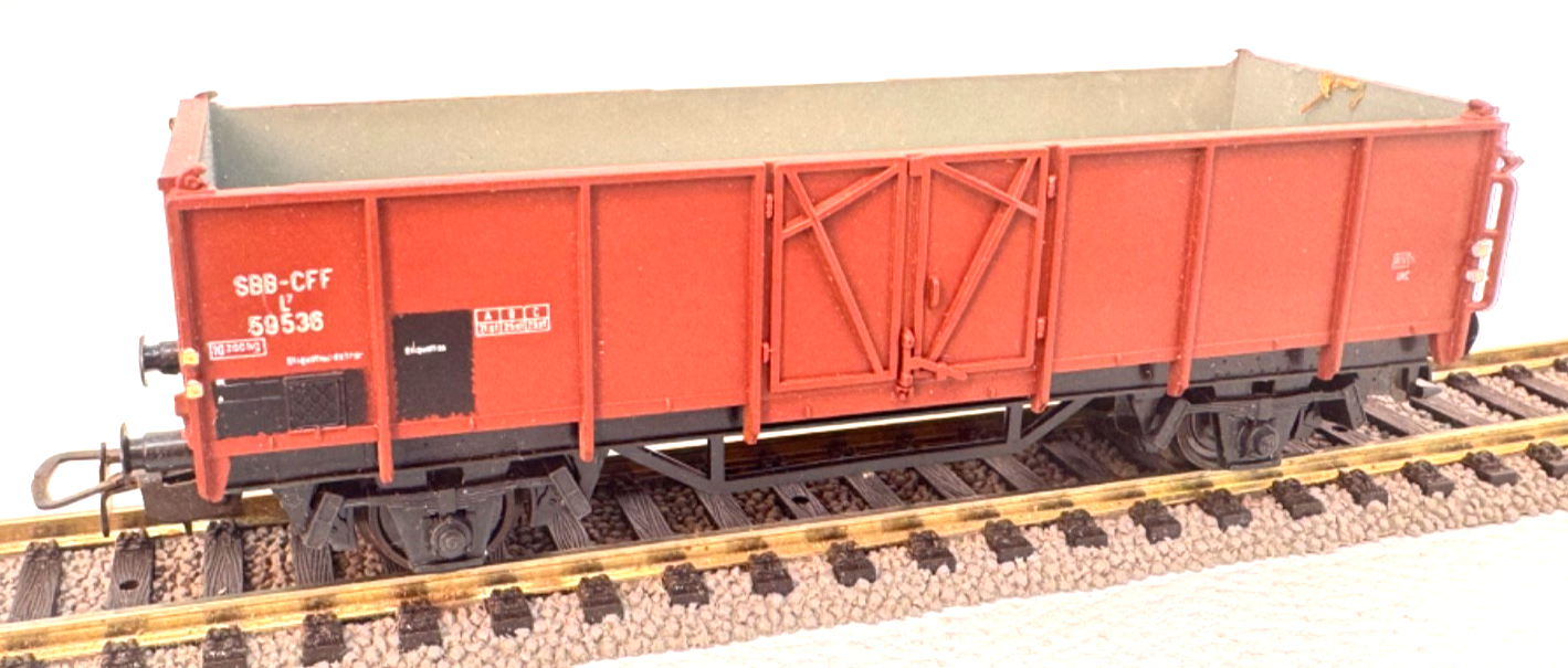 Piko H0 offener Güterwagen Hochbordwagen 59536 SBB-CFF - 1:87 H0 HO