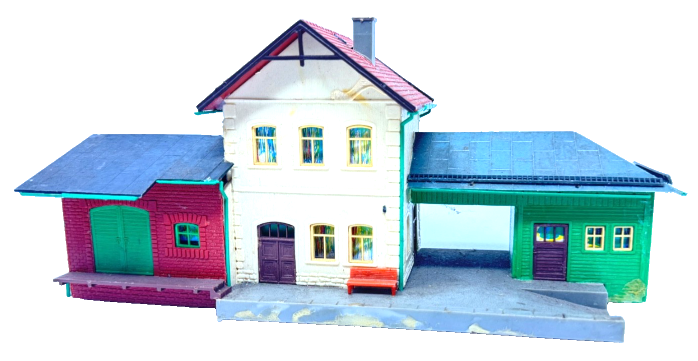 Auhagen H0 11331 Gebäude Bahnhof Hohendorf 25,5 x 10,7 x 11,5 cm H0 HO 1:87