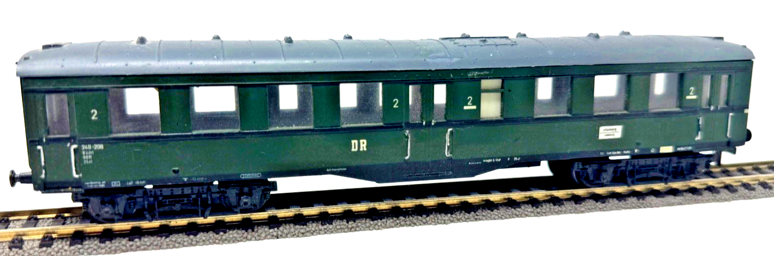 Piko HO Express Personenwagen 4 Achsen DR 248-208 - H0 HO 1:87 für Bastler