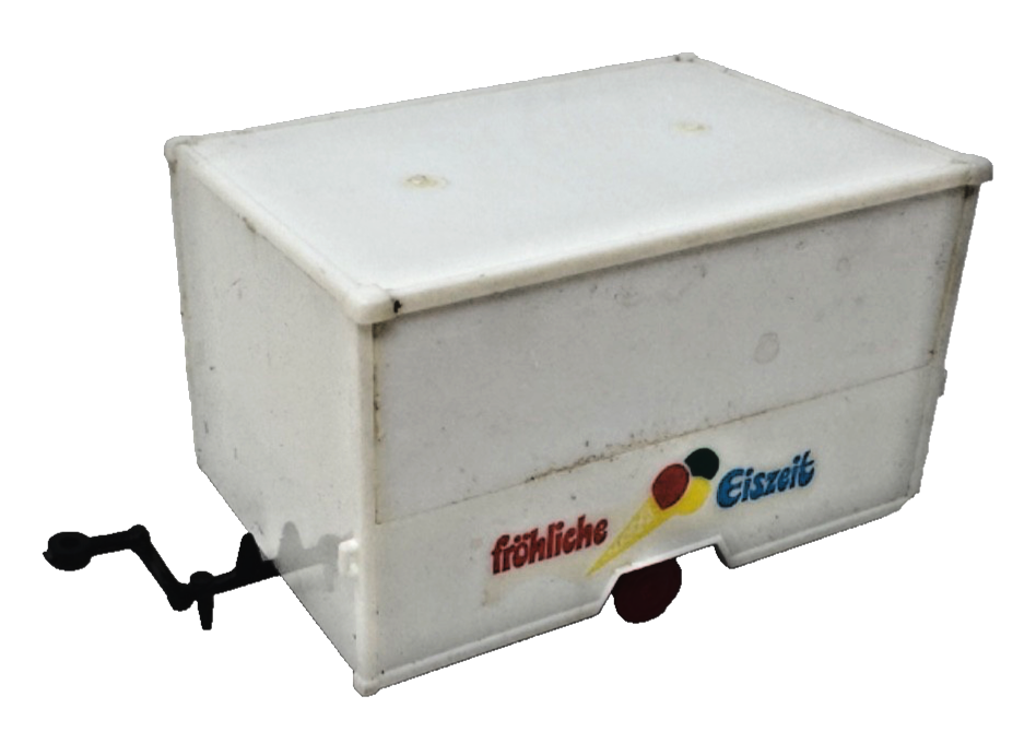 Preiser 676 H0 Verkaufsanhänger geschlossen H0 HO 1:87 Preiser 676 H0 Verkaufsanhänger geschlossen H0 HO 1:87