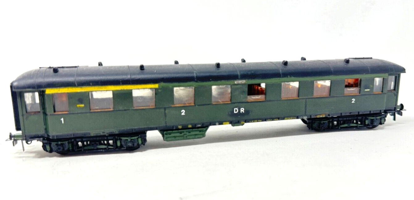 Schicht Schnellzugwagen Personenwagen 1.Kl + 2. Kl. - DR - 1:87 HO H0