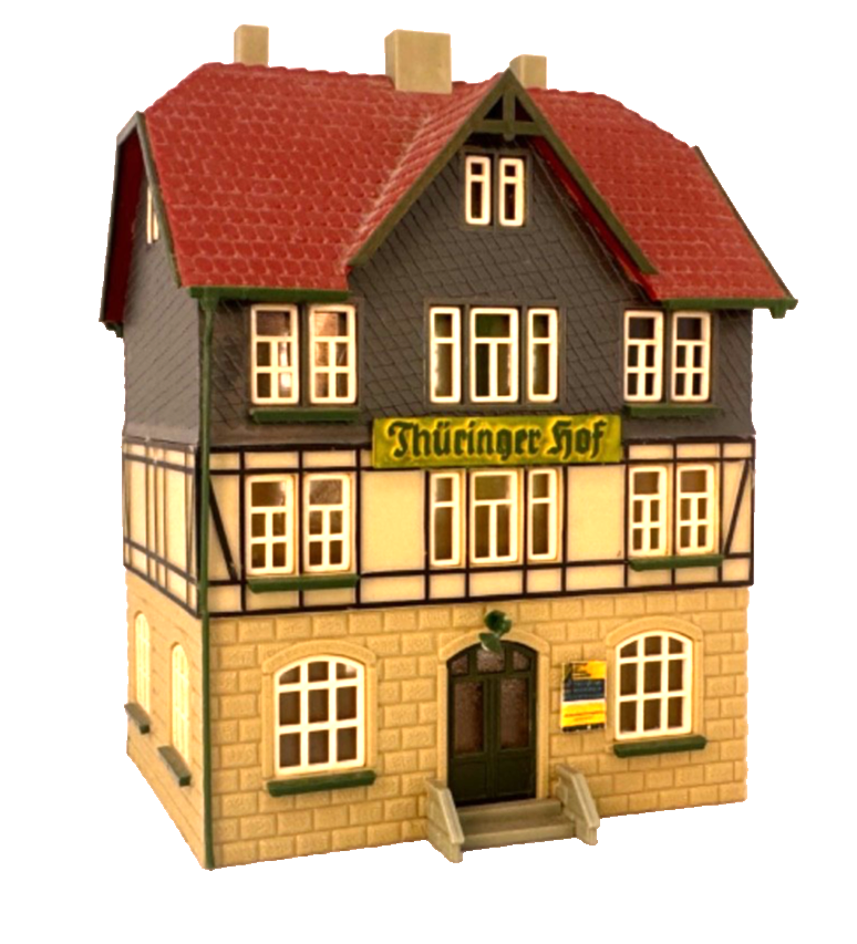 Auhagen H0 12271 Gasthaus Thüringer Hof Stadthaus 12,5 x 8 x 13 cm H0 HO 1:87