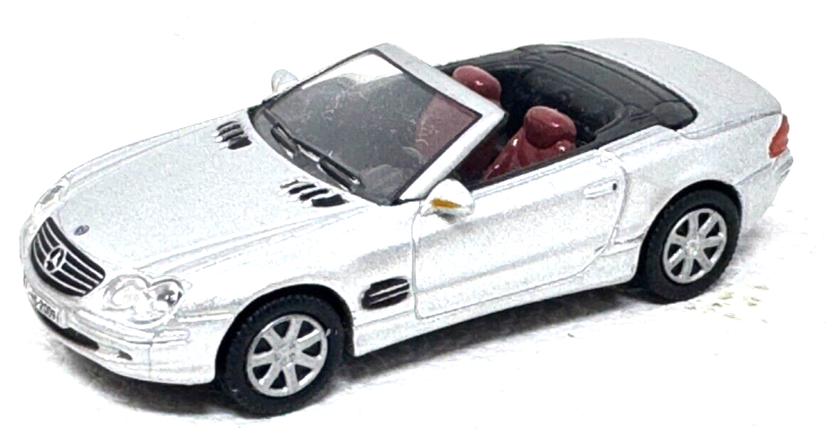 Schuco Mercedes-Benz SL 350 Cabrio - silber - 1:87 H0 HO Schuco Mercedes-Benz SL 350 Cabrio - silber - 1:87 H0 HO