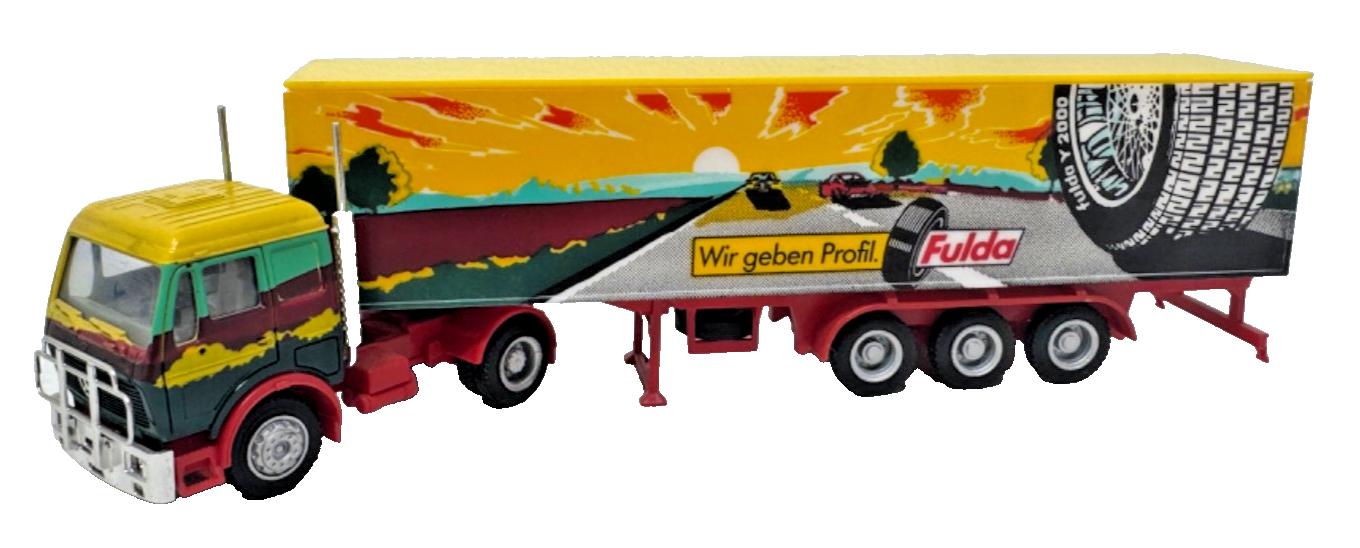 Herpa H0 Mercedes Benz NG Sattelzug - FULDA - Wir geben Profil - H0 H0 1:87