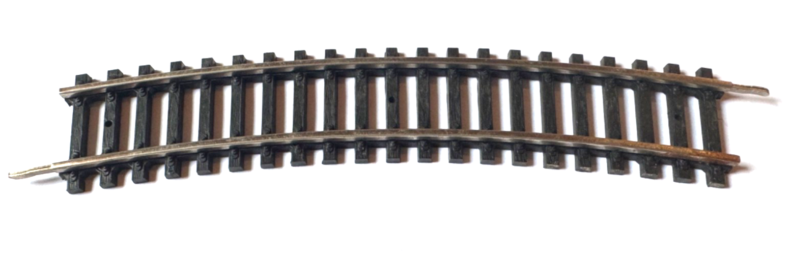 Piko 5/6813 gebogenes Gleis 1/1 760 R = 380 mm 22,5° Hohlprofil U-Profil  HO H0
