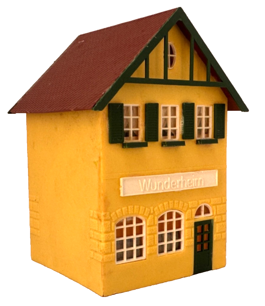 Heljan H0 1712 Bahnhof Wunderheim Mittelteil des Gebäudes H0 HO 1:87