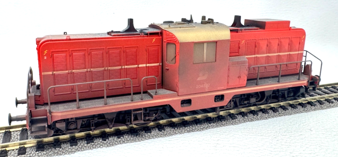 Roco 43811 H0 Diesellok ÖBB 2045.17 - rot - DC Gleichstrom - 1:87 HO H0