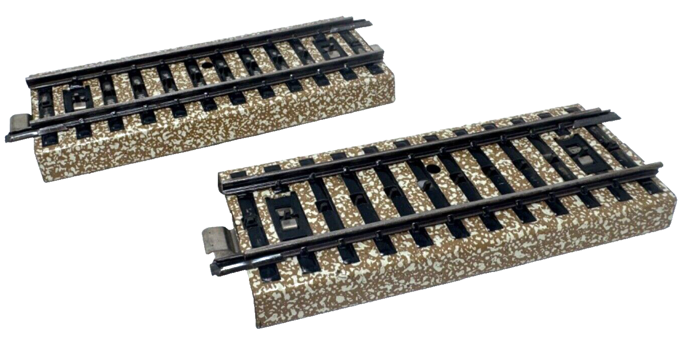 2x Märklin H0 5107 gerades Gleisstück 1/2 - HO H0 1:87