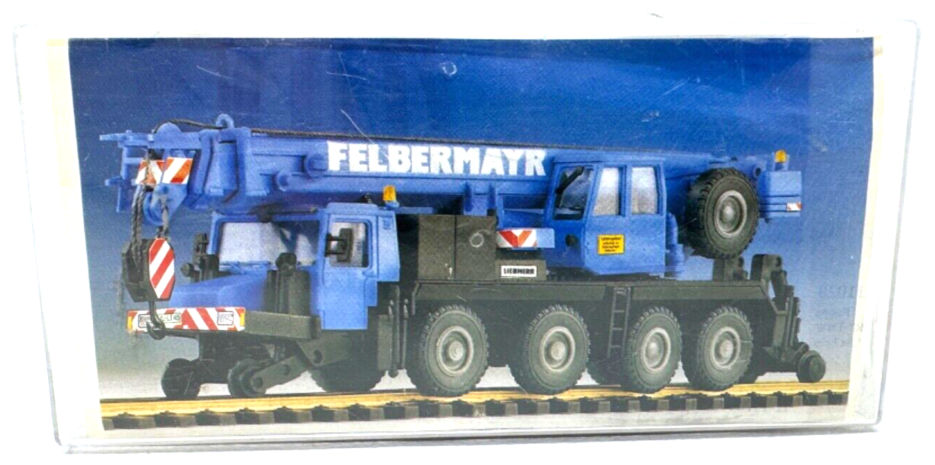 Kibri 11026 Felbermayr Zweiwegekran Kran - Fertig gebauter Bausatz HO H0 1:87