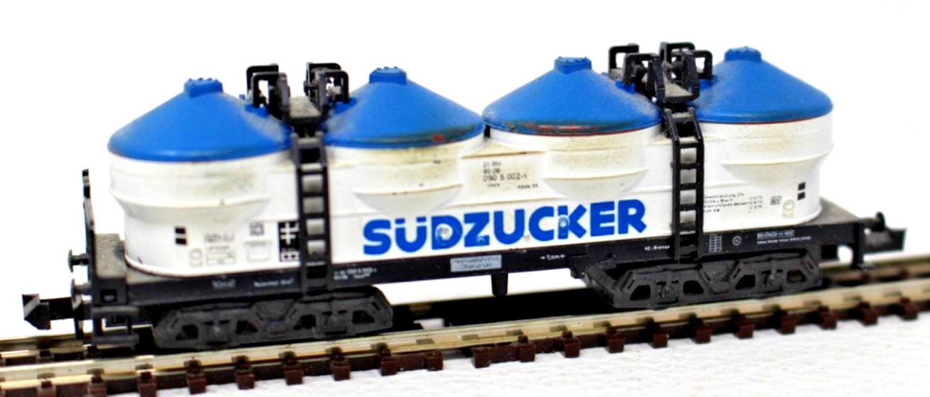 Minitrix N 51 3518 00 Silowagen Südzucker Uacs 090 5 002-1 DB N 1:160 in OVP