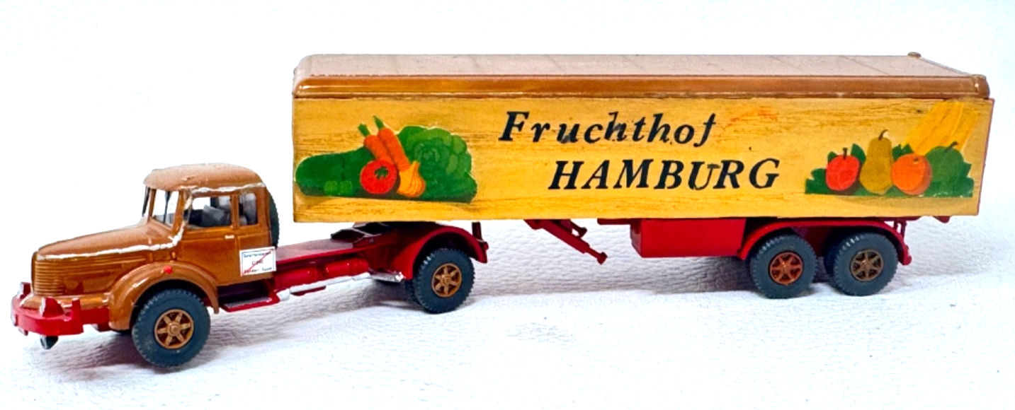Wiking H0 LKW Krupp Tital Modellauto - Sattelzug - Eigenbau - H0 HO 1:87