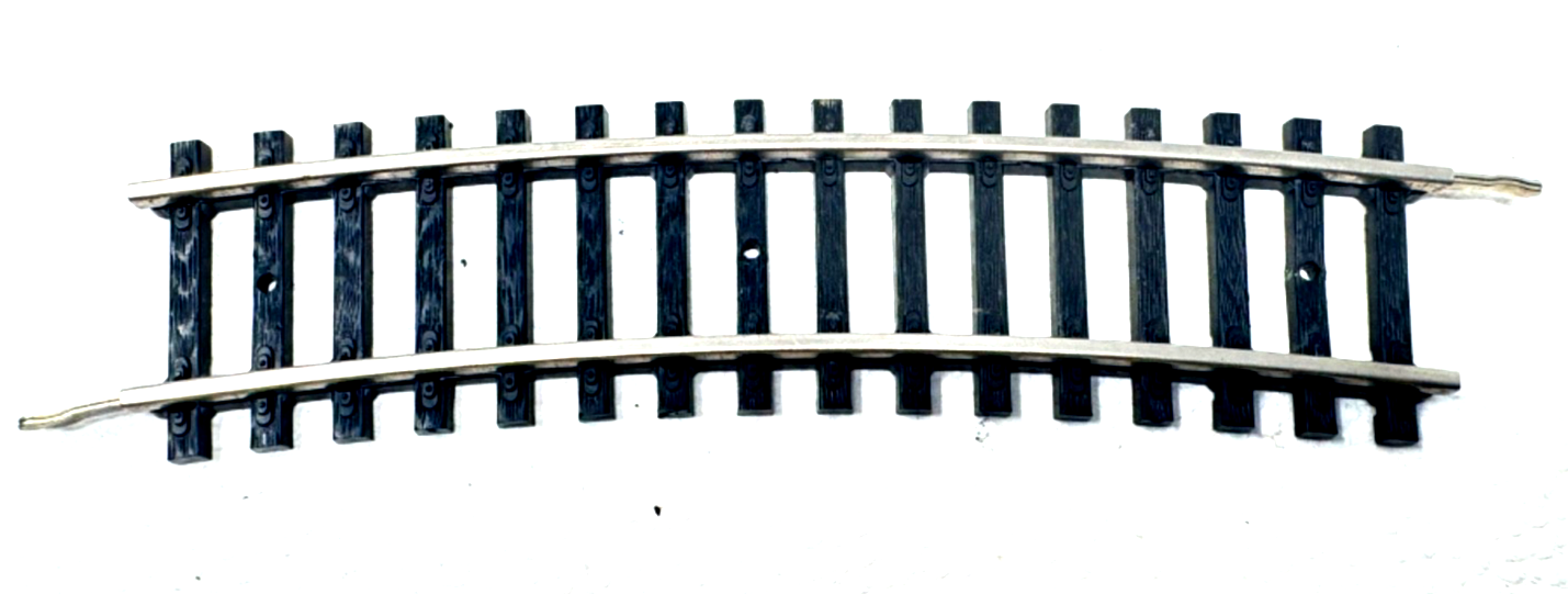 6 Stück Piko H0 gebogenes Gleis 2/3 880 - Hohlprofil - U-Profil HO H0 1:87