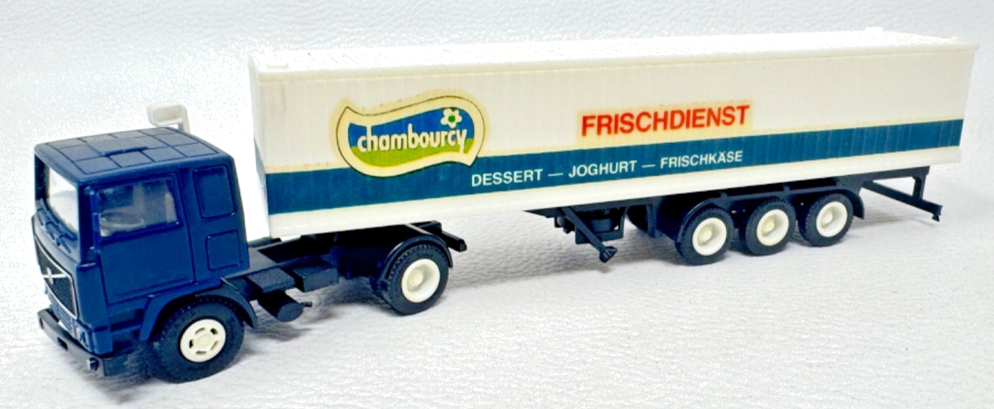 Albedo Herpa H0 Volvo F12 Containersattelzug - Chambourcy - H0 HO 1:87
