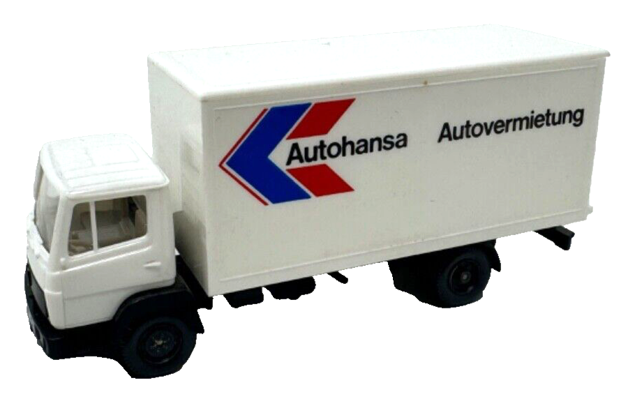 Wiking Mercedes MB LP 809 Koffer "Autohansa Autovermietung" HO H0 1:87 Wiking Mercedes MB LP 809 Koffer "Autohansa Autovermietung" HO H0 1:87